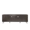TV Stand Mid-Century Wood Modern Entertainment Center Adjustable Storage Cabinet TV Console for Living Room