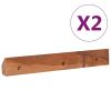 Wall-mounted TV Stand 70.9"x11.8"x11.8" Solid Wood Teak