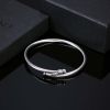 3 Colors lockable Braclets Bangles For Women Hot Selling Brand Jewelry 316L Stainless Steel Bracelet and Bangle Adjustable