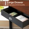 Corner Wooden Piece Laptop Computer Desk