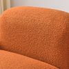 L-Shape Modular Sectional Sofa,DIY Combination,Teddy Fabric