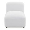 L-Shape Modular Sectional Sofa,DIY Combination,Teddy Fabric